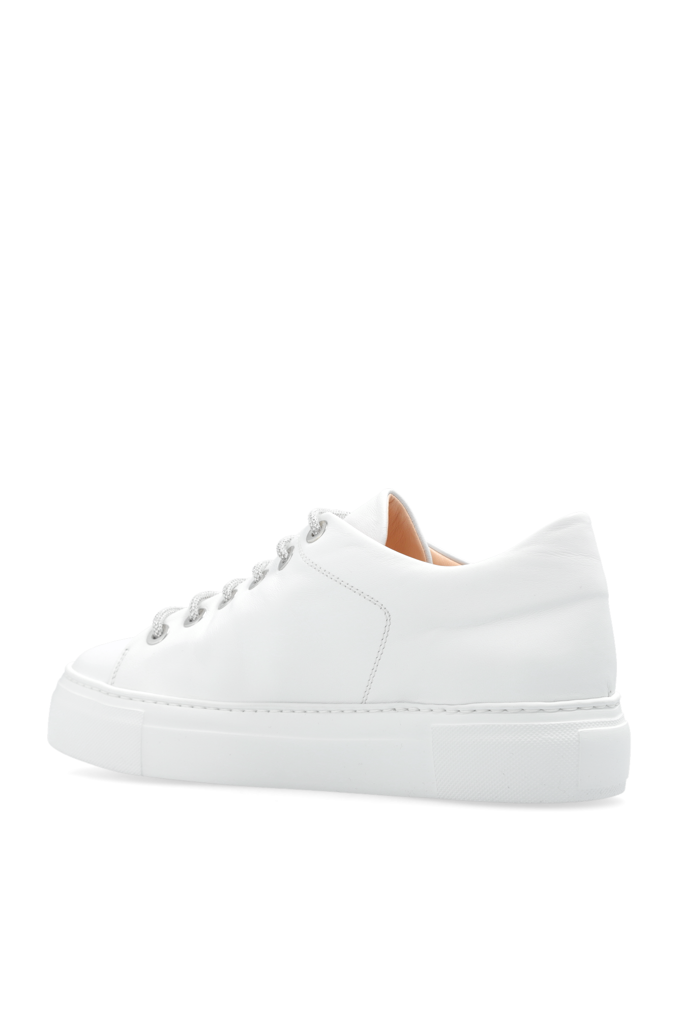 White Crystal platform sneakers AGL Vitkac Spain